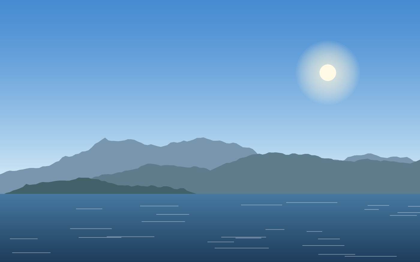 Ilustrace krajiny