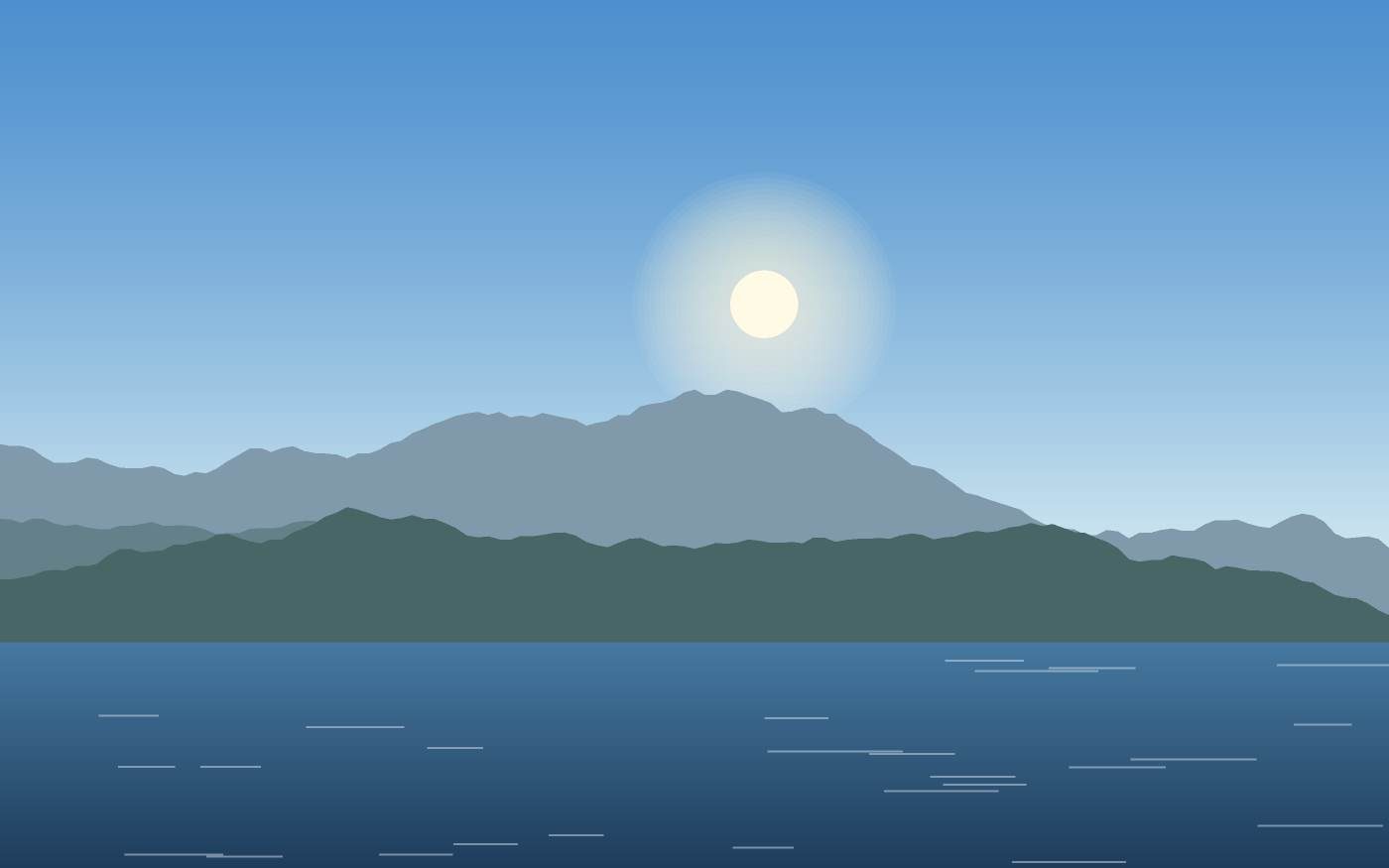 Ilustrace krajiny