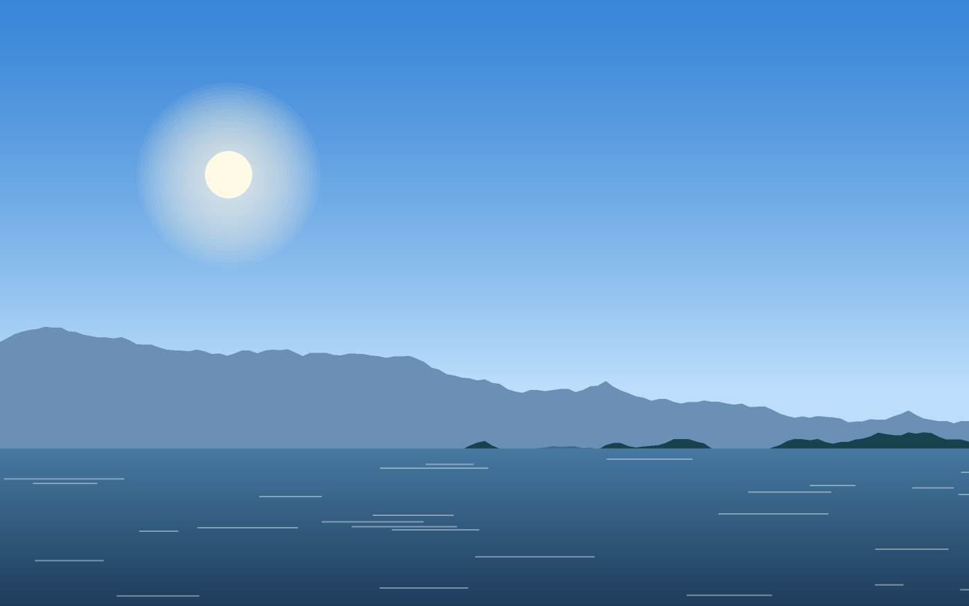 Landschaftsillustration
