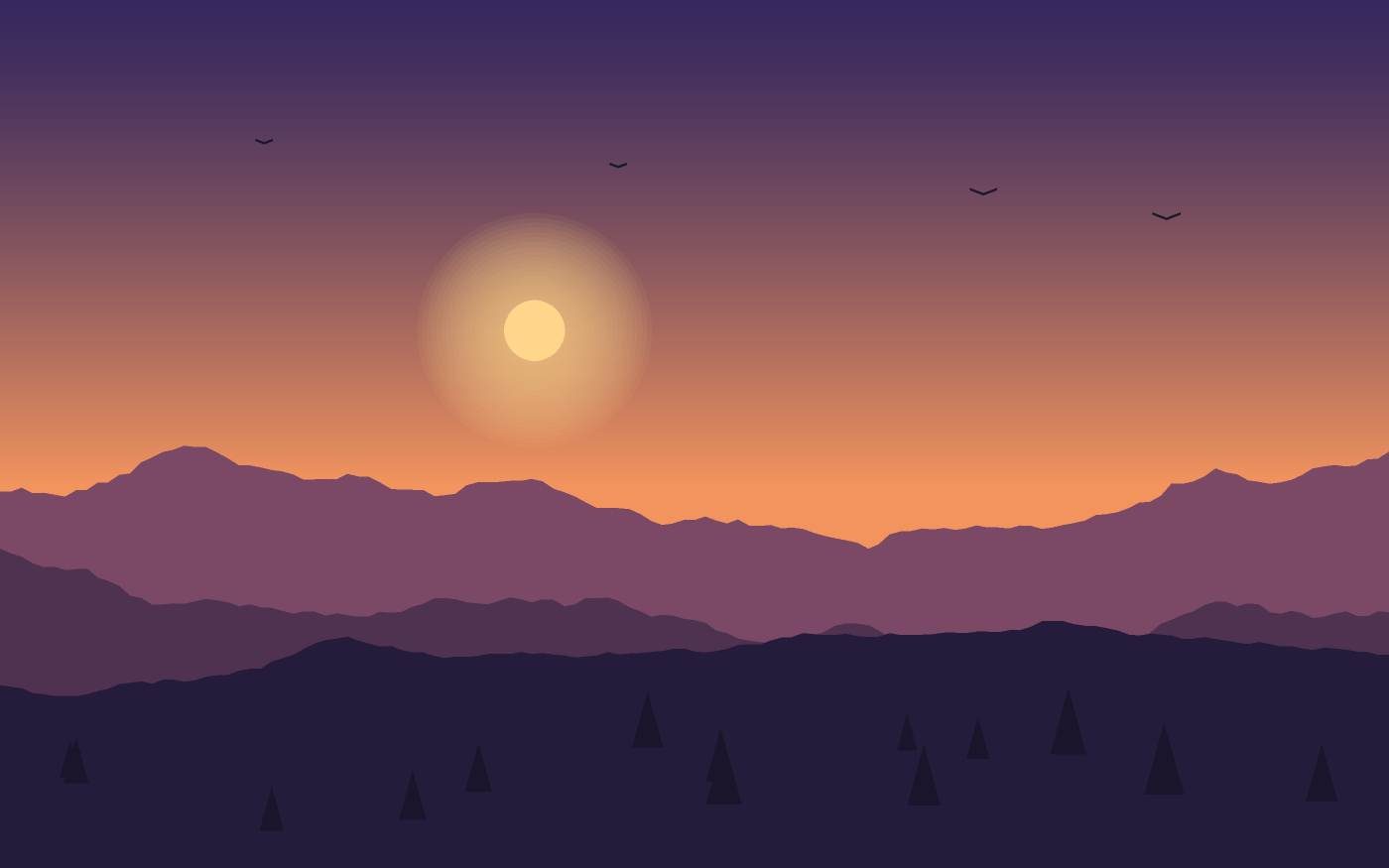 Landskabsillustration