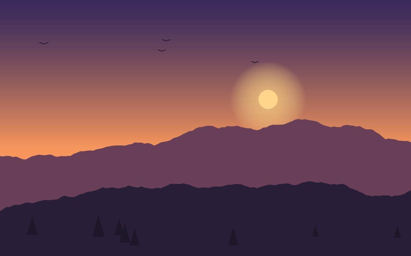Landskabsillustration