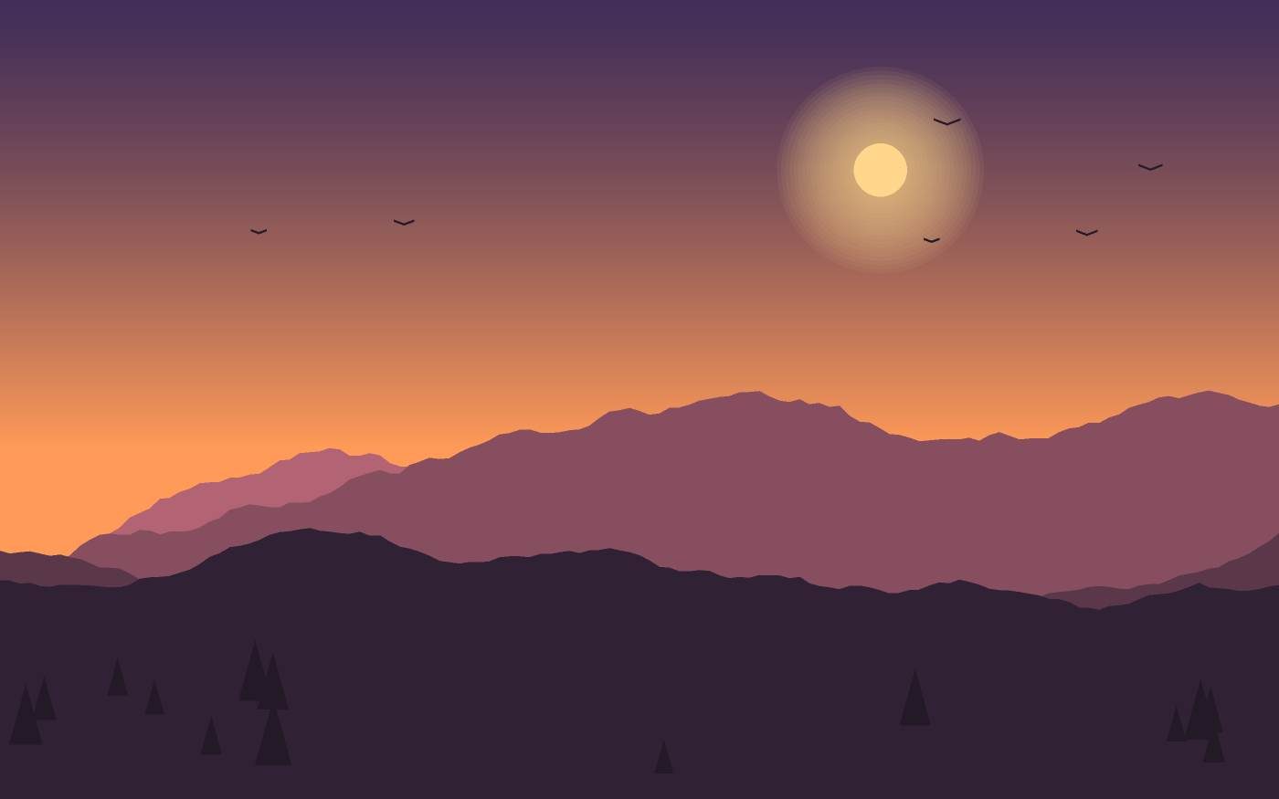 Illustration de paysage