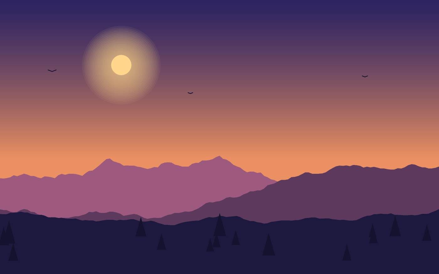 Illustration de paysage