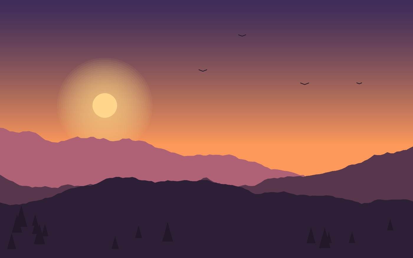 Illustration de paysage