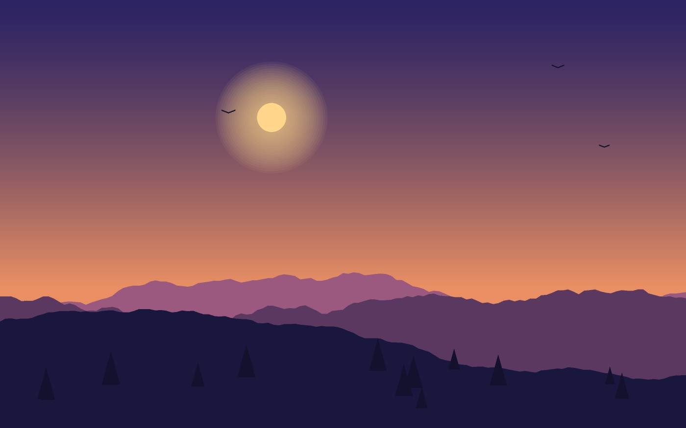 Illustration de paysage