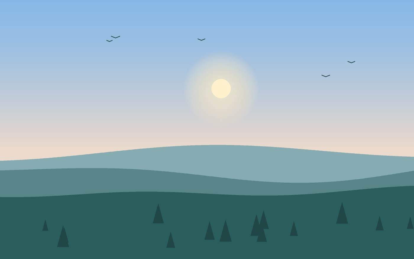 Landskapsillustration