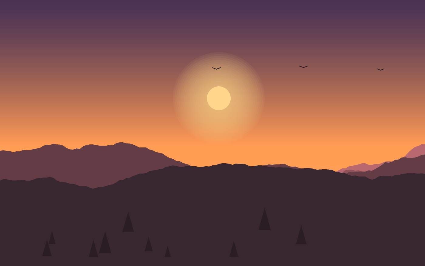 Landscape illustration