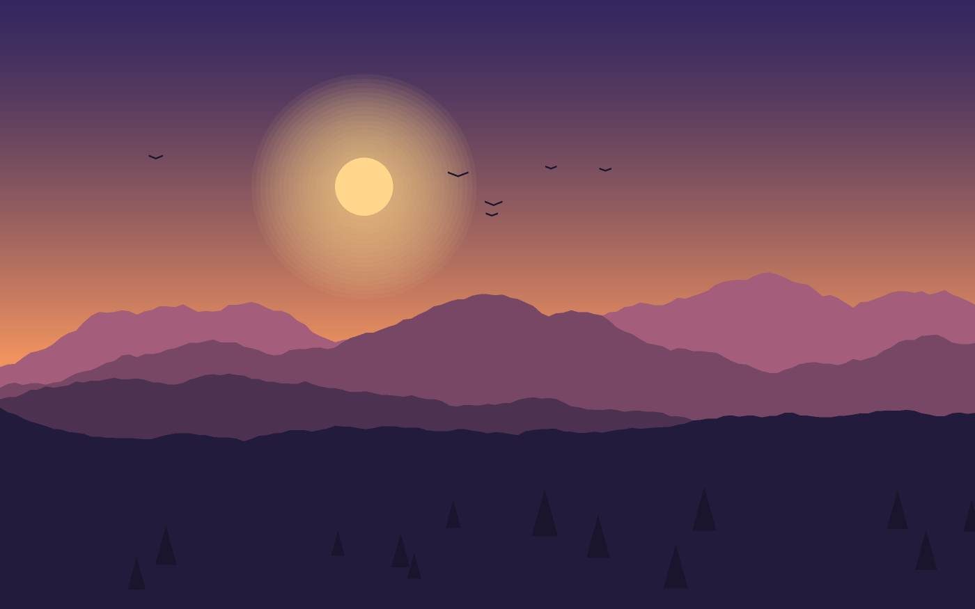 Landscape illustration